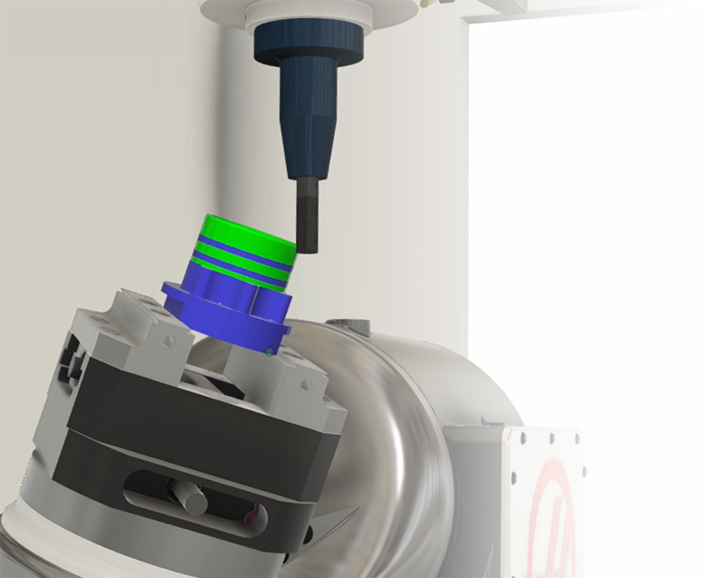 5-axis milling motion
